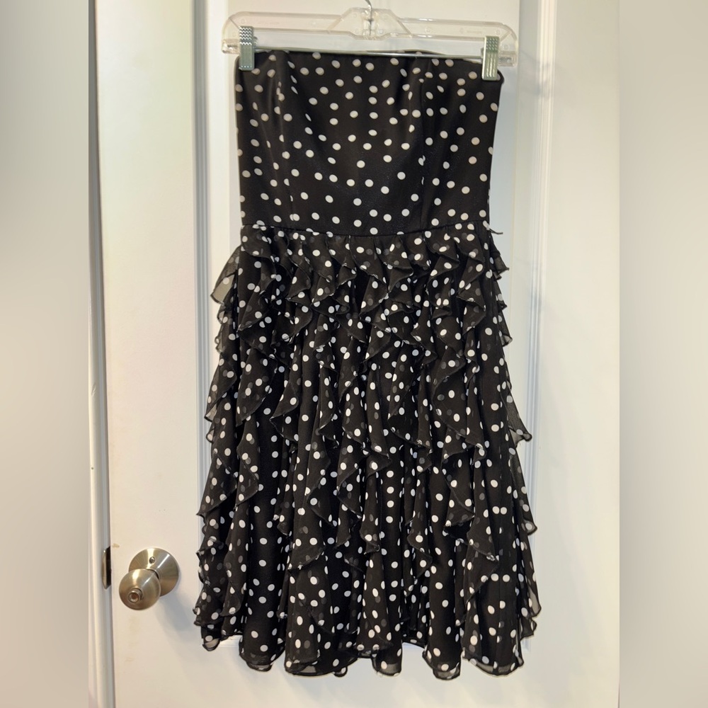WHBM Polka Dot Dress SZ0